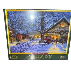 Pastime Puzzles The Perfect Tree jigsaw puzzle 1000pc 100 whimsy pieces NIB
